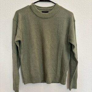 Quince Baby Alpaca Sage Green Sweater